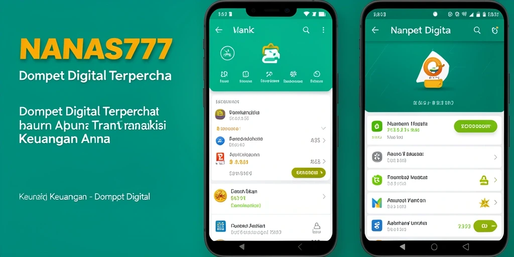 Tampilan antarmuka pengguna <strong>NANAS777</strong> yang modern dan intuitif.