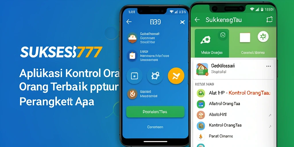 Antarmuka SUKSES777 menampilkan fitur kontrol orang tua yang intuitif dan efisien.